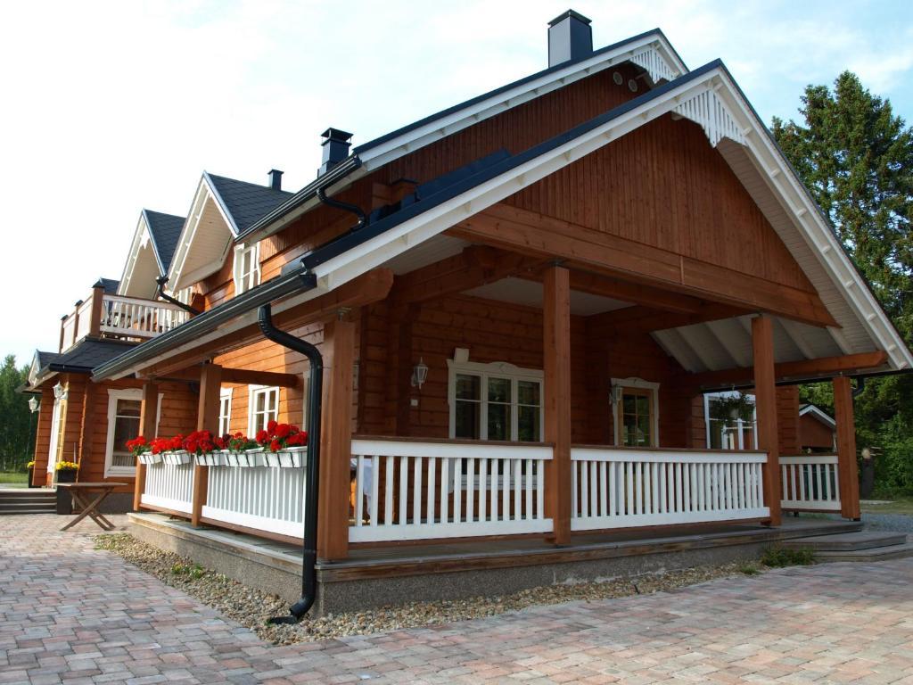 Guest House Haapaniemen Hirsikartano 이살미 외부 사진